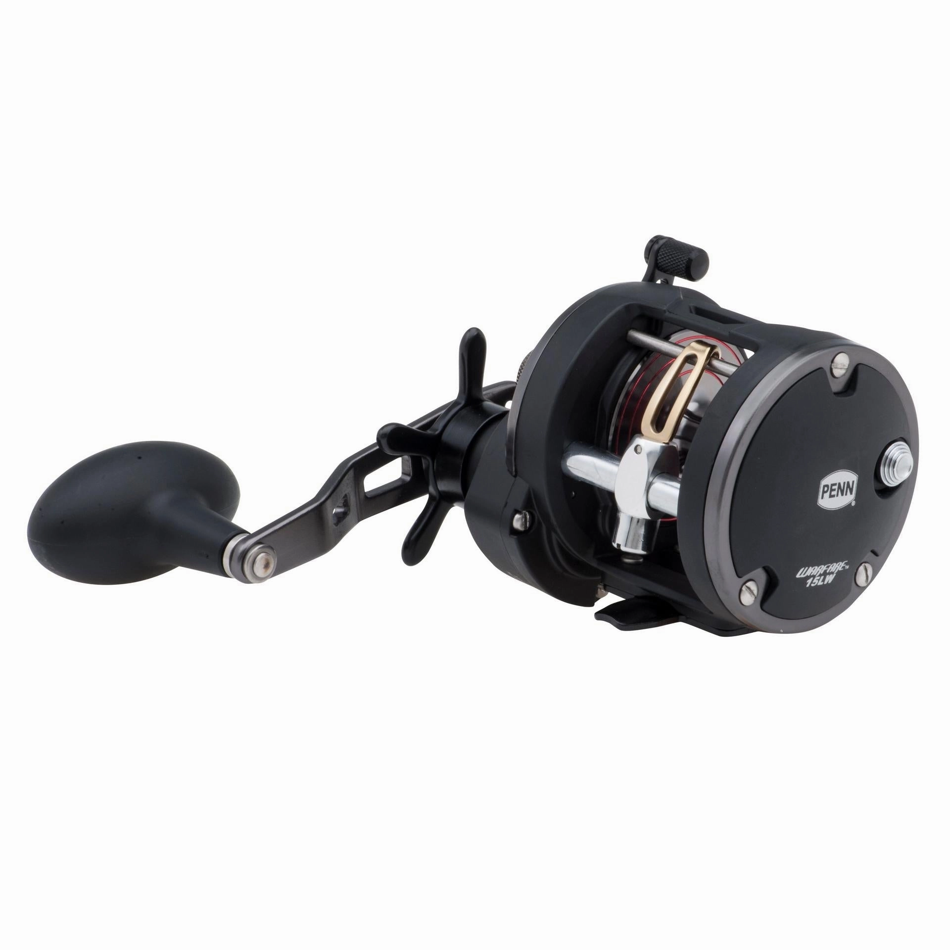 Penn Warfare Star Drag Level Wind Baitcast Reel