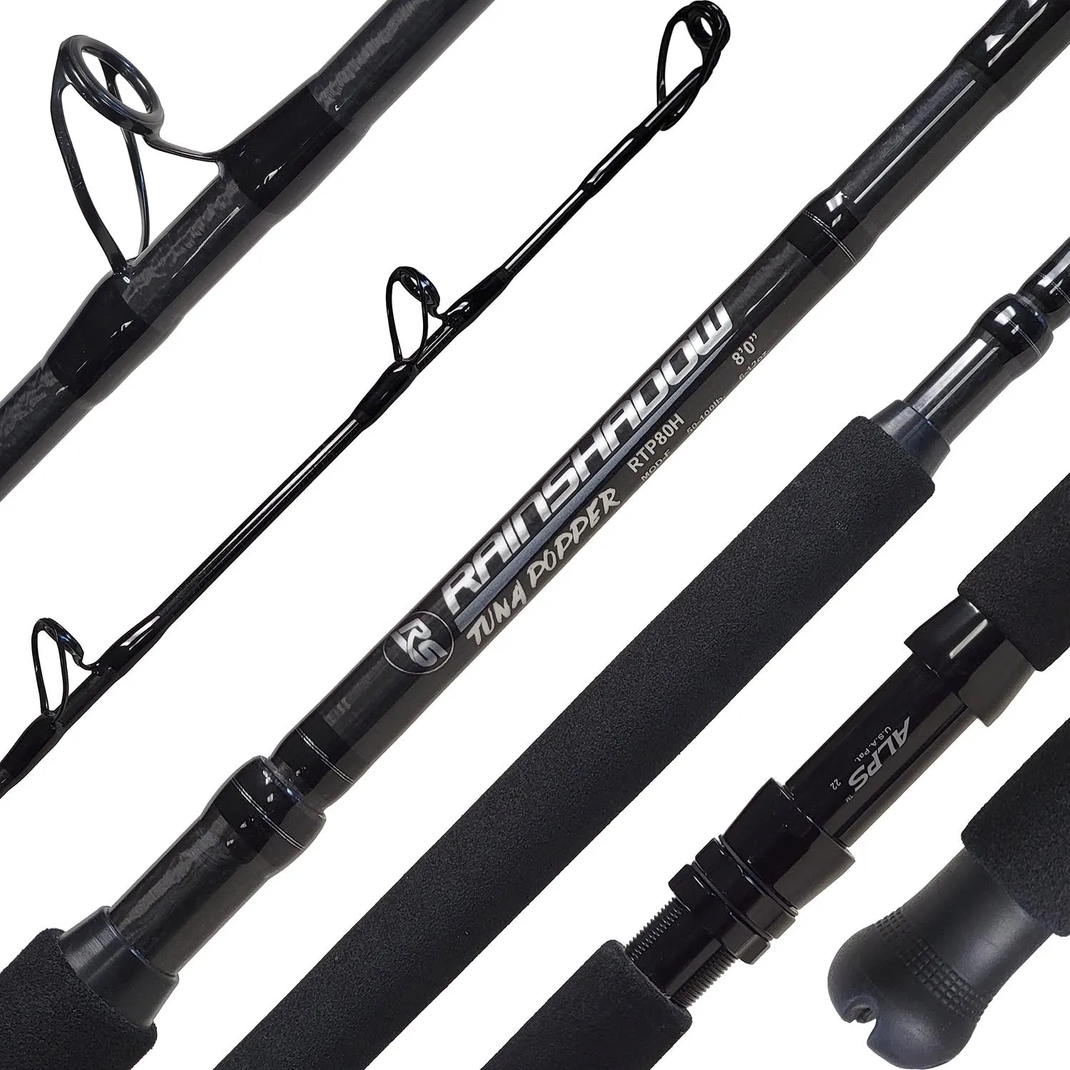 Rainshadow Custom 2 Piece Tuna Popping Rods