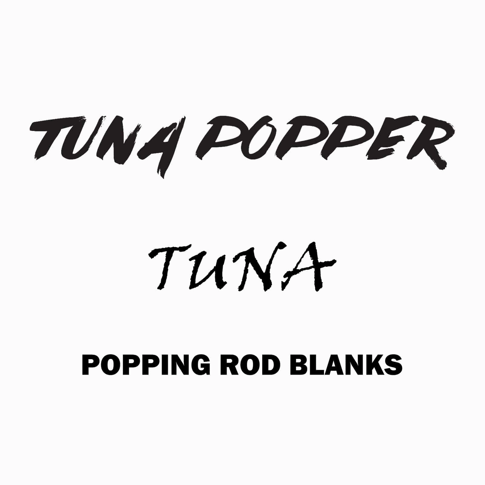 Rainshadow Tuna Popper 2-Piece Rod Blanks