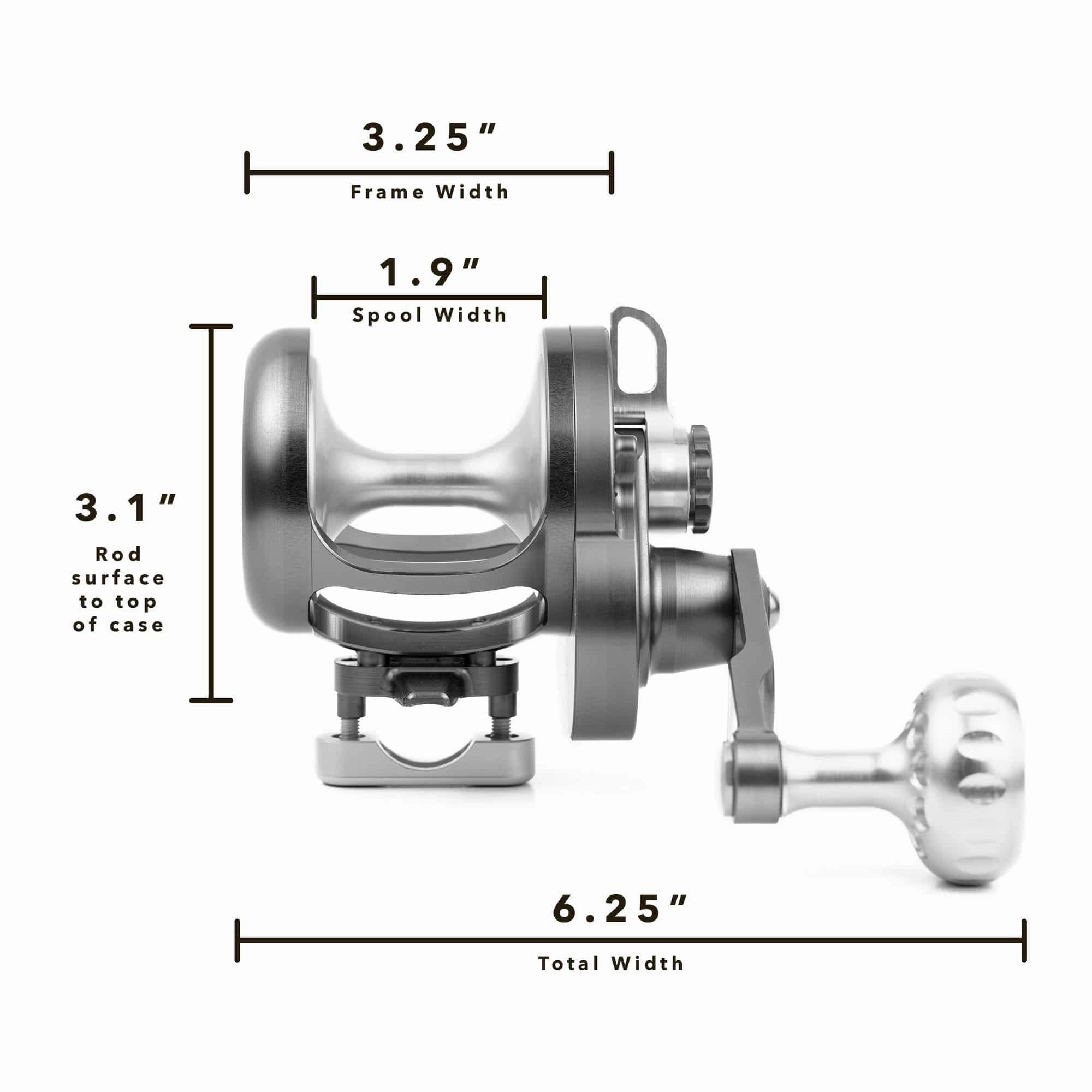 Seigler LG Lever Drag Reels