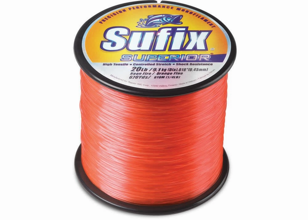 Sufix Superior Monofilament Fishing Line - 1/4 lb. Spools